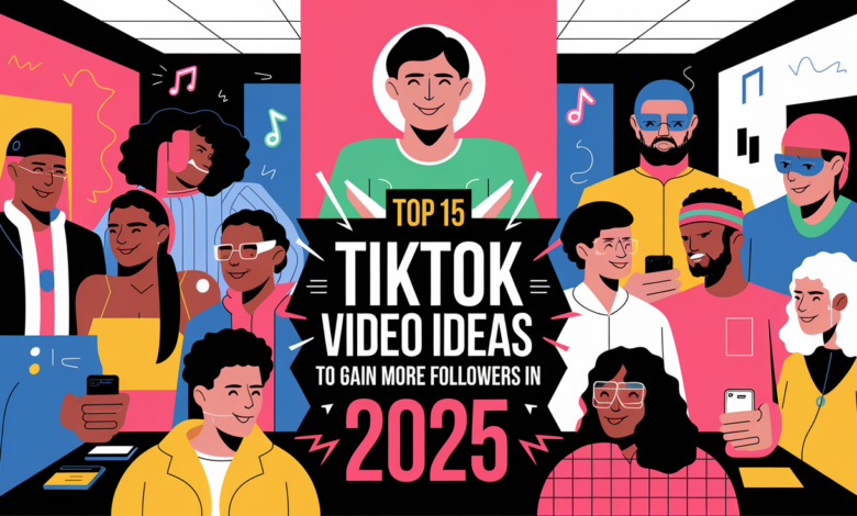 Top 15 TikTok Video Ideas to Gain More Followers in 2025 1 TikTok Video Ideas
